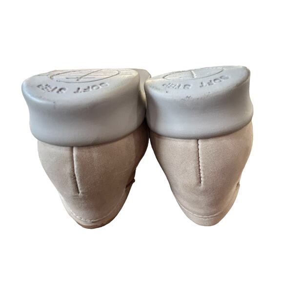 SAS Shoe Womens Size 7.5 Slim Cream Leather Roamer‎ Loafer Slip on Shoe Sandal - Picture 9 of 11